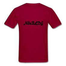 Load image into Gallery viewer, NdaBLDG "$ NO FRIENDS " T-Shirt - dark red
