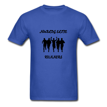 Load image into Gallery viewer, NdaBLDG 'ELITE RUNNERS" T-Shirt - royal blue