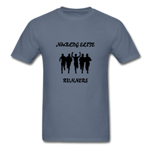 Load image into Gallery viewer, NdaBLDG 'ELITE RUNNERS" T-Shirt - denim