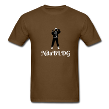 Load image into Gallery viewer, NdaBLDG 'MC" T-SHIRTS - brown