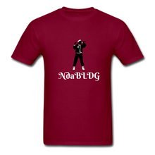 Load image into Gallery viewer, NdaBLDG 'MC" T-SHIRTS - burgundy