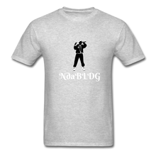 Load image into Gallery viewer, NdaBLDG 'MC" T-SHIRTS - heather gray