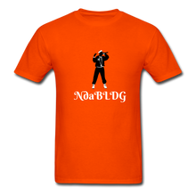 Load image into Gallery viewer, NdaBLDG 'MC" T-SHIRTS - orange