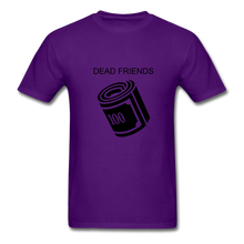 Load image into Gallery viewer, NdaBLDG "DEAD FRIENDS " T-Shirt - purple