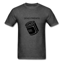 Load image into Gallery viewer, NdaBLDG "DEAD FRIENDS " T-Shirt - heather black