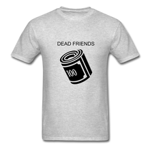 Load image into Gallery viewer, NdaBLDG "DEAD FRIENDS " T-Shirt - heather gray