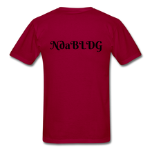 Load image into Gallery viewer, NdaBLDG "DEAD FRIENDS " T-Shirt - dark red