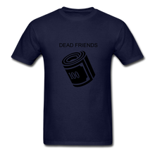 Load image into Gallery viewer, NdaBLDG "DEAD FRIENDS " T-Shirt - navy