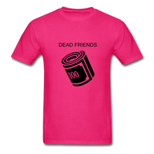 Load image into Gallery viewer, NdaBLDG "DEAD FRIENDS " T-Shirt - fuchsia