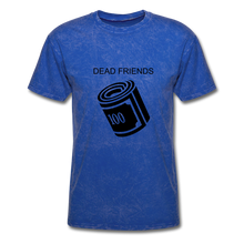 Load image into Gallery viewer, NdaBLDG "DEAD FRIENDS " T-Shirt - mineral royal