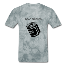 Load image into Gallery viewer, NdaBLDG "DEAD FRIENDS " T-Shirt - grey tie dye