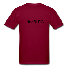 Load image into Gallery viewer, NdaBLDG "SHOT TIME" T-SHIRTS - burgundy