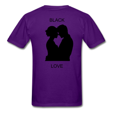 Load image into Gallery viewer, NdaBLDG BLACK LOVE T-Shirts - purple
