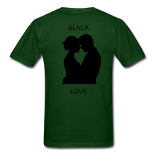 Load image into Gallery viewer, NdaBLDG BLACK LOVE T-Shirts - forest green