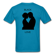 Load image into Gallery viewer, NdaBLDG BLACK LOVE T-Shirts - turquoise