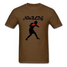 Load image into Gallery viewer, NdaBLDG TOP PRIZE FIGHTER T-shirt - brown