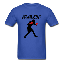 Load image into Gallery viewer, NdaBLDG TOP PRIZE FIGHTER T-shirt - royal blue