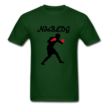 Load image into Gallery viewer, NdaBLDG TOP PRIZE FIGHTER T-shirt - forest green