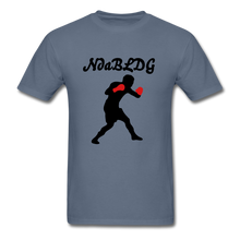 Load image into Gallery viewer, NdaBLDG TOP PRIZE FIGHTER T-shirt - denim