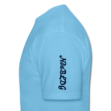 Load image into Gallery viewer, NdaBLDG TOP PRIZE FIGHTER T-shirt - aquatic blue