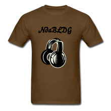 Load image into Gallery viewer, NdaBLDG "HEADSET " T-Shirt - brown