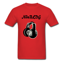 Load image into Gallery viewer, NdaBLDG "HEADSET " T-Shirt - red