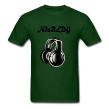 Load image into Gallery viewer, NdaBLDG "HEADSET " T-Shirt - forest green