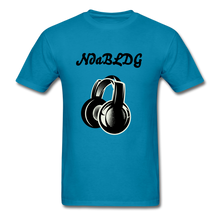 Load image into Gallery viewer, NdaBLDG "HEADSET " T-Shirt - turquoise