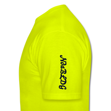 Load image into Gallery viewer, NdaBLDG "HEADSET " T-Shirt - safety green