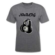 Load image into Gallery viewer, NdaBLDG "HEADSET " T-Shirt - mineral charcoal gray