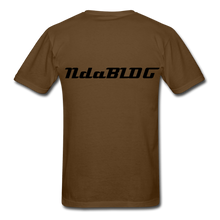 Load image into Gallery viewer, NdaBLDG "DJ LIFE" T-Shirt - brown