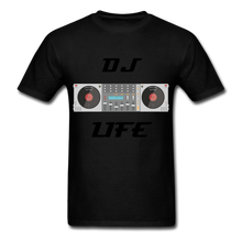 Load image into Gallery viewer, NdaBLDG "DJ LIFE" T-Shirt - black