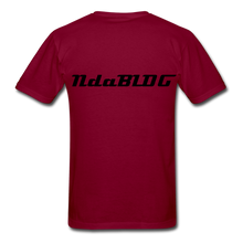 Load image into Gallery viewer, NdaBLDG "DJ LIFE" T-Shirt - burgundy