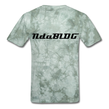 Load image into Gallery viewer, NdaBLDG "DJ LIFE" T-Shirt - military green tie dye
