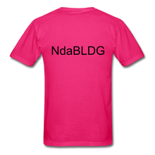 Load image into Gallery viewer, Ndabldg "PRAYING WORKS " T-Shirt - fuchsia