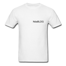 Load image into Gallery viewer, NdaBLDG " No EXCUSES" T-Shirt - white