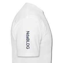 Load image into Gallery viewer, NdaBLDG " No EXCUSES" T-Shirt - white