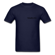 Load image into Gallery viewer, NdaBLDG " No EXCUSES" T-Shirt - navy