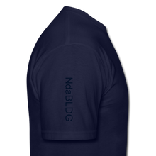 Load image into Gallery viewer, NdaBLDG " No EXCUSES" T-Shirt - navy