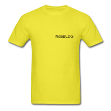 Load image into Gallery viewer, NdaBLDG " No EXCUSES" T-Shirt - yellow