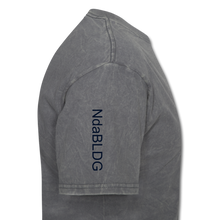 Load image into Gallery viewer, NdaBLDG " No EXCUSES" T-Shirt - mineral charcoal gray