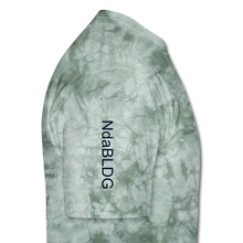 Load image into Gallery viewer, NdaBLDG " No EXCUSES" T-Shirt - military green tie dye