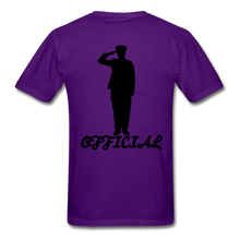 Load image into Gallery viewer, NDABLDG " OFFICIAL " T-SHIRT - purple