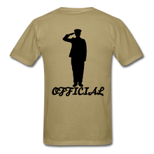 Load image into Gallery viewer, NDABLDG " OFFICIAL " T-SHIRT - khaki