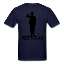Load image into Gallery viewer, NDABLDG " OFFICIAL " T-SHIRT - navy