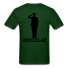 Load image into Gallery viewer, NDABLDG " OFFICIAL " T-SHIRT - forest green