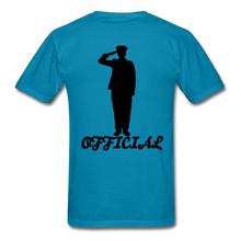 Load image into Gallery viewer, NDABLDG " OFFICIAL " T-SHIRT - turquoise