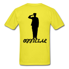 Load image into Gallery viewer, NDABLDG " OFFICIAL " T-SHIRT - yellow