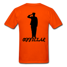 Load image into Gallery viewer, NDABLDG " OFFICIAL " T-SHIRT - orange