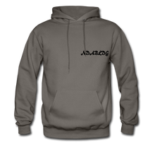 Load image into Gallery viewer, 'LADIES LOVE ME " Men's NDABLDG HOODIE - asphalt gray
